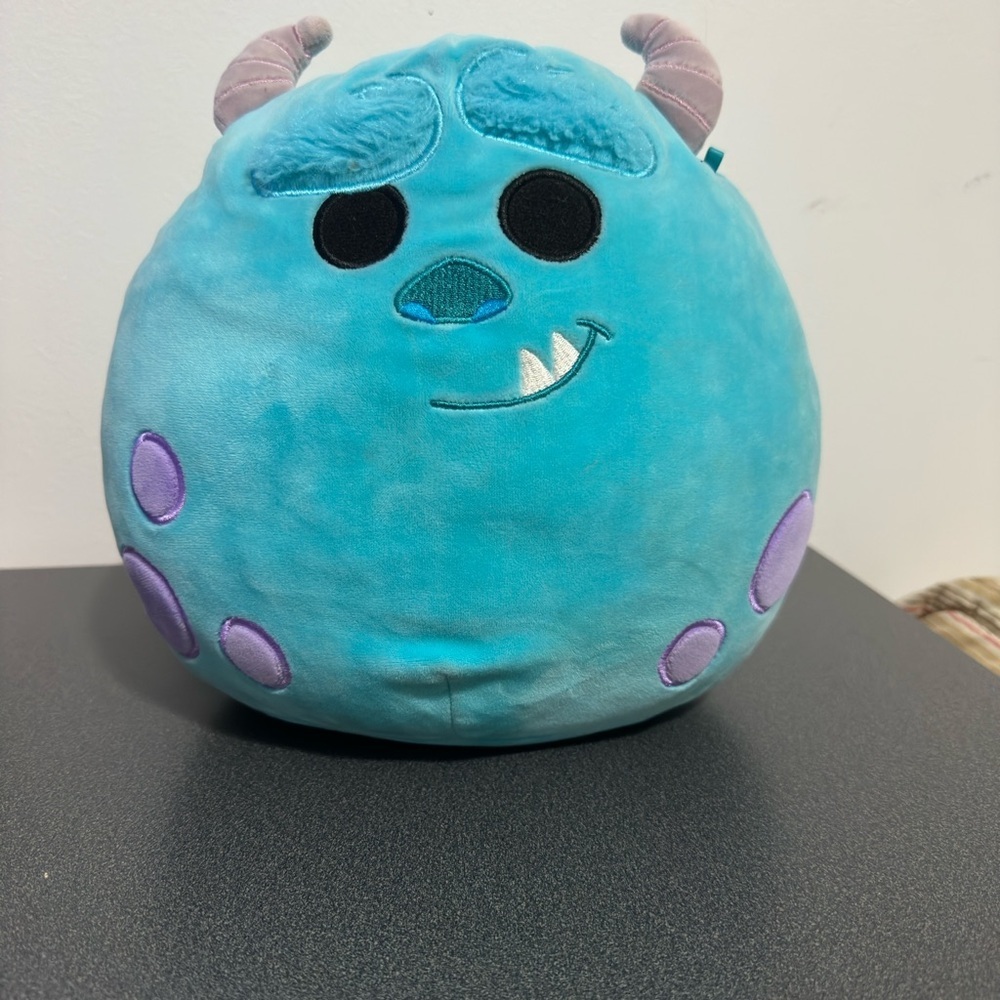 Blue and Purple Monster Plush Toy
